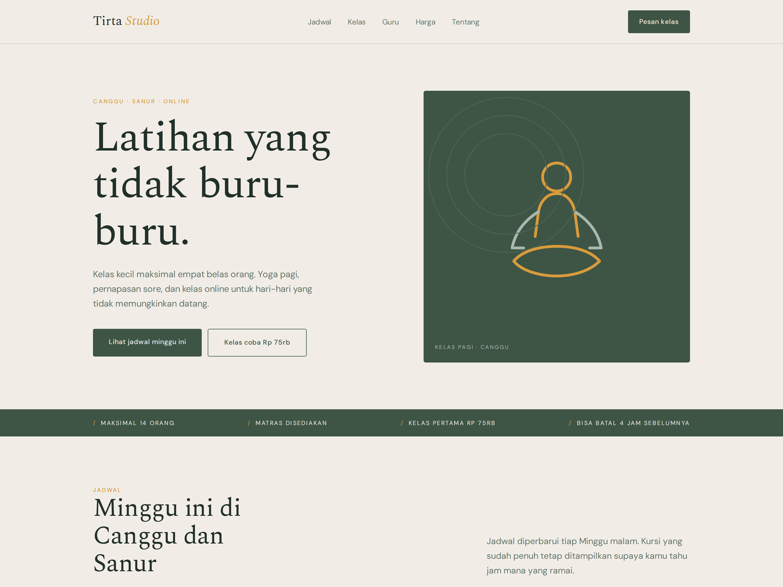 Beranda Tirta Studio